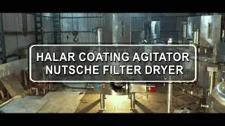 HALAR Coated Agitator Nutsche Filter & Dryer