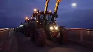 Farmers United, Nation wide Protests ERUPT Across Germany In Solidarity With the DutchThey