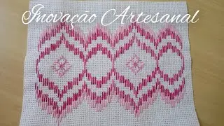 #114 Bargello bordado