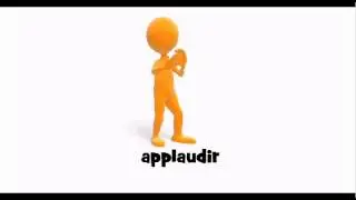 Aprende franc&eacute;s = applaudir