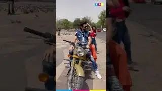 #Jeet and #SusmitaChatterjee ride around Rajasthan to promoting their upcoming Hindi movie #Chengiz🔥