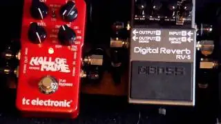 Boss RV-5 / TC Hall of Fame Comparison [Modulate / Church Mode]