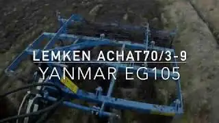 LEMKEN Achat70/3-9　YANMAR EG105 カルチベーター