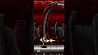 A Sidescroller Run n Gun Masterpiece - Blazing Chrome #shorts