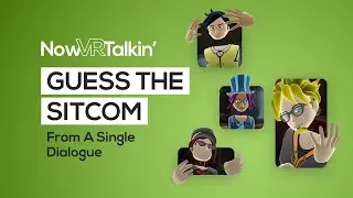 Sitcom Quiz Show in Bigscreen VR | Shot on Oculus Quest