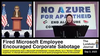 Fired Microsoft Employee Encouraged Corporate Sabotage