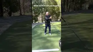 Stop throwing the club with your thumbs. Use your fingers! ￼