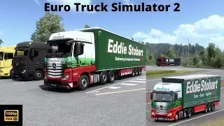ETS2 Working for Eddie Stobart UK Tramping - Episode 1 Multi Drop