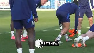 Italia-Francia, l'allenamento completo della squadra azzurra di Luciano Spalletti