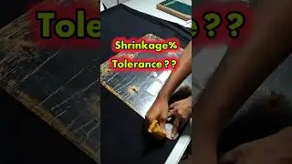 Shrinkage% tolerance.. #shrinkage #tolerance #formula #knitting #foryou #textile #shorts