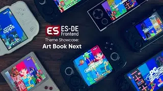 ES-DE Theme Showcase: Art Book Next