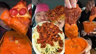 Подборка мукбангов из TikTok | Dave&rsquo;s Hot Chicken, Chipotle, Little Caesars, In-N-Out и многое др...