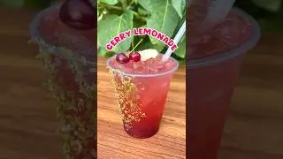 Cherry lemonade🍒 #shortsfeed #recipe #cherry #drink