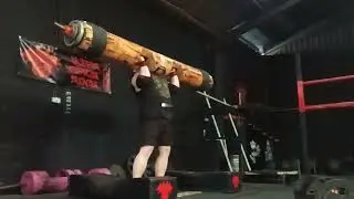 Novice Strongman Training - Log Press pr