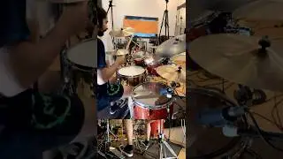 Drummer Nikhil tracking drums for new Demonic Resurrection music