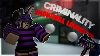 CRIMINALITY SNOWBALL LAUNCHER