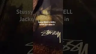 The cutest Stussy BEACH SHELL Jacket ever! #stussy #unboxing #jacket #mensfashion #fashion