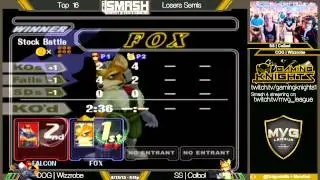 COG | Wizzrobe (CFal) vs SS | Colbol (Fox)