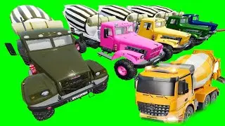 TRANSPORTING MIXER TRUCK COLORFULL PUPPLE, YELLOW, GREEN, COKELAT, BLUE ON THE TRACK #249 _ FS22