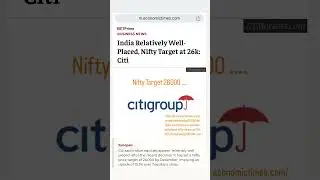 Nifty Target 26000&hellip;..#nifty #target #sensex #equity #investment