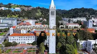 UC Berkeley Campanile Clock Tower  4k Drone footage #ucberkeley #berkeley #drone #aerialview