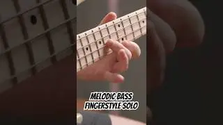 Melodic Bass Fingerstyle Solo #sadowskybass #drstrings #basstone