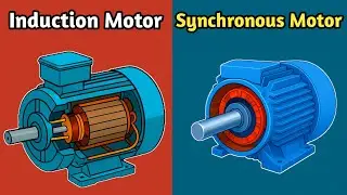 Difference between synchronous motor and induction motor | synchronous motor vs induction motor 