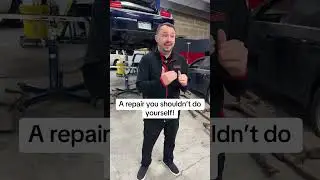 What&rsquo;s one repair you should never do yourself? #shorts  #mechanic #automotive #cars