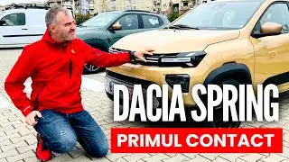 NOUA DACIA SPRING | Primul contact + diferentele fata de vechiul model