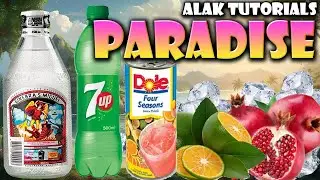 PARADISE GIN MIX Calamansi + Four Seasons Dole Pinoy Cocktail | Alak Tutorials 194