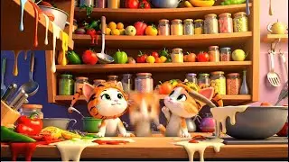 Cooking Challenge: Jasper and Mittens, two cat brothers, cook dinner for the family! 🍳🐾 🍳🐾