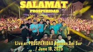 SALAMAT- The Dawn | ELIAS JTV MUSIC Live at PROSPERIDAD Agusan Del Sur / June 18, 2025