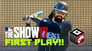 First Play - MLB The Show 17 with RTTS! - Episode 1