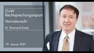 Rechtsprechung Vertriebsrecht 2020