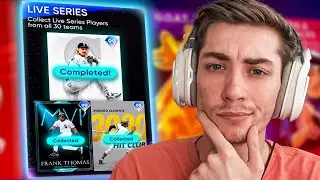 I collected EVERY LIVE SERIES Card in MLB The Show 22 For 99 Randy Johnson