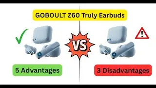 GOBOULT Z60 Truly Wireless in Ear Earbuds Review | Watch Before Buy |