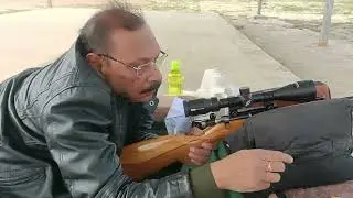 Grouping comparison of .22LR Eley sports and Eley Match