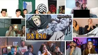 [ Full Episode ] Attack on Titan Season 03 Episode 16 | Reaction Mashup