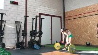Ciudad Real Fitness Challenge 2017- Sof&iacute;a Nevado- Wod 1-  8 ' 25''