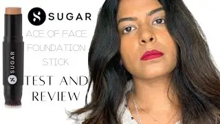 Sugar Ace of Face Foundation Stick Test and Review