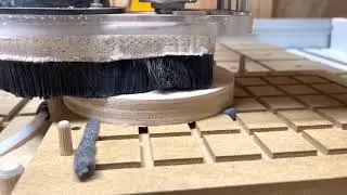 Vacuum table prototype #1 - MDF