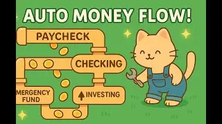 FIRE08｜The &ldquo;Lazy Cat&rdquo; Money System: Starter Accounts & Automatic Transfers 😸💰