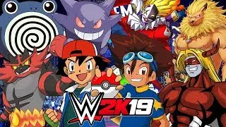 POKEMON vs DIGIMON | WWE 2K19