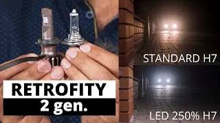 Retrofity LED (nowa generacja) - dystans się zwiększył