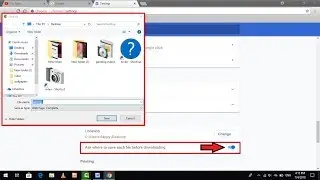 How to Enable Ask Where to Save Each File before Downloading in Google Chrome