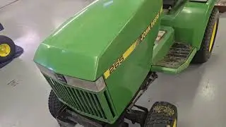Tractor running