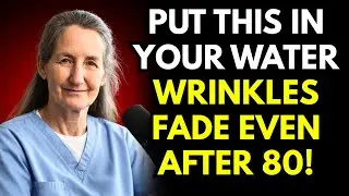 Senior STOP Drinking Plain Water! Add This to Boost Collagen, Firm Skin & Smooth Wrinkles Barbara