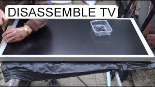 DISASSEMBLE LCD TV SAMSUNG LE40M71BX XEC MO40EO