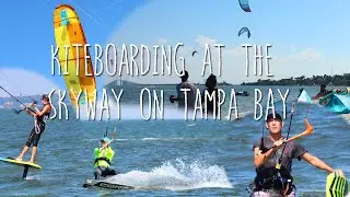 Kiteboarding on Tampa Bay