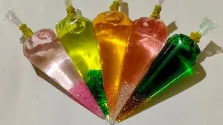 Making Slime with Piping Bags ! Satisfying Slime Videos★ASMR★